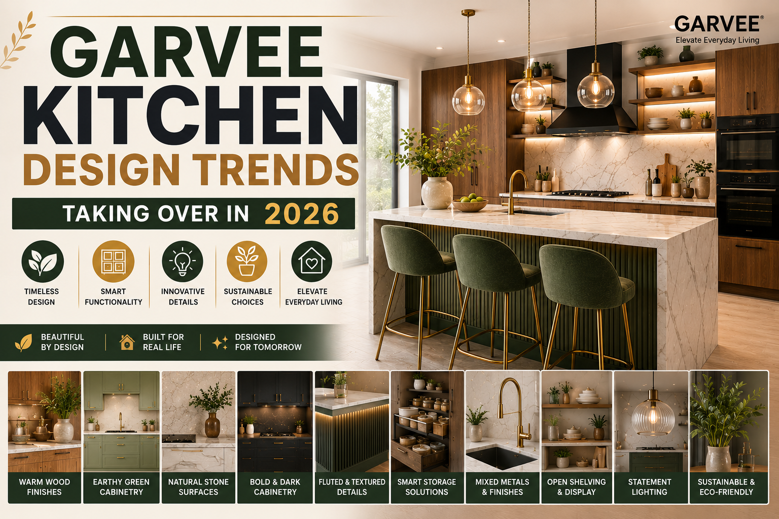10 Garvee Kitchen Design Trends Taking Over in 2026