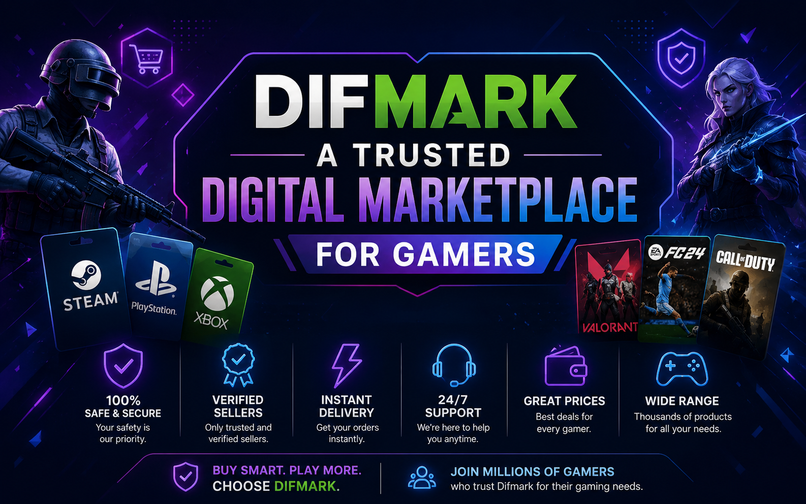 Difmark – A Trusted Digital Marketplace for Gamers