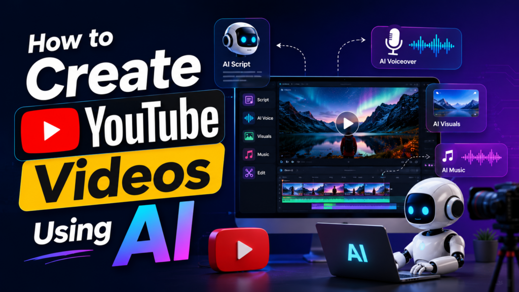 How to Create YouTube Videos Using AI