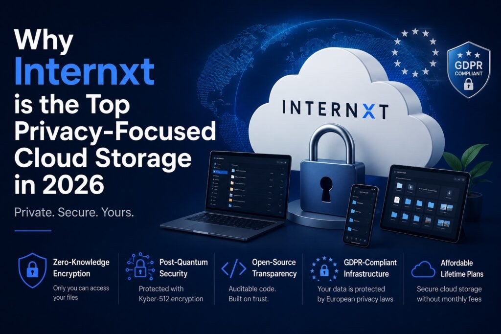 Internxt Secure Cloud Storage
