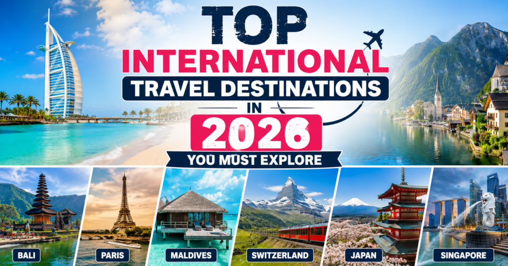 Top International Travel Destinations In 2026