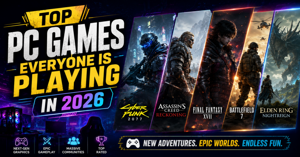 Top PC Games Everyone Is Playing in 2026
