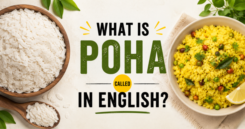 What is Poha Called in English