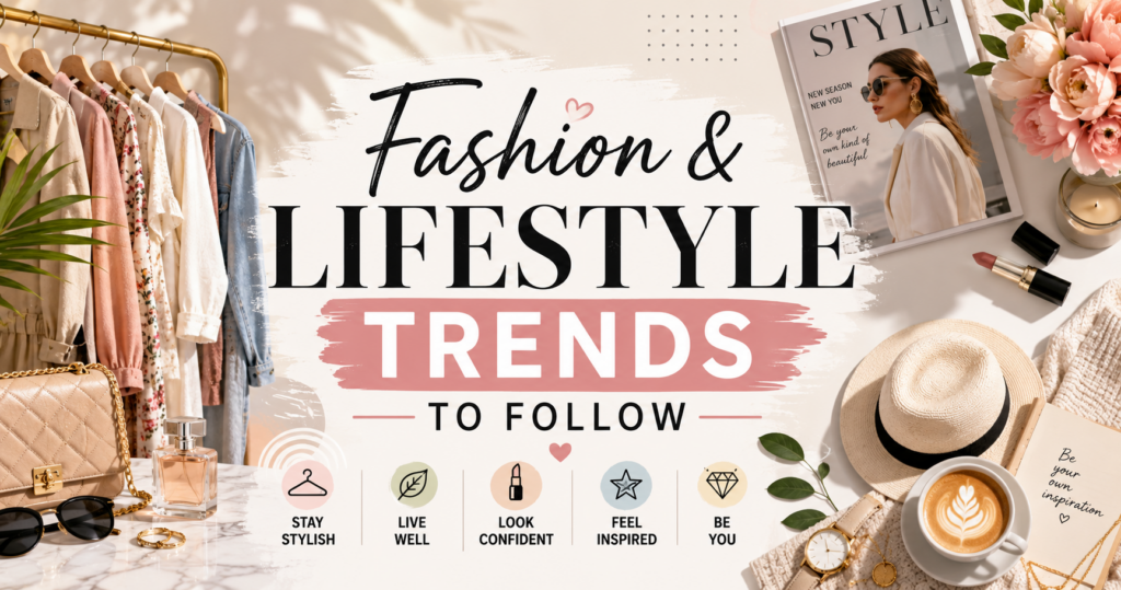 Fashion & Lifestyle Trends to Follow