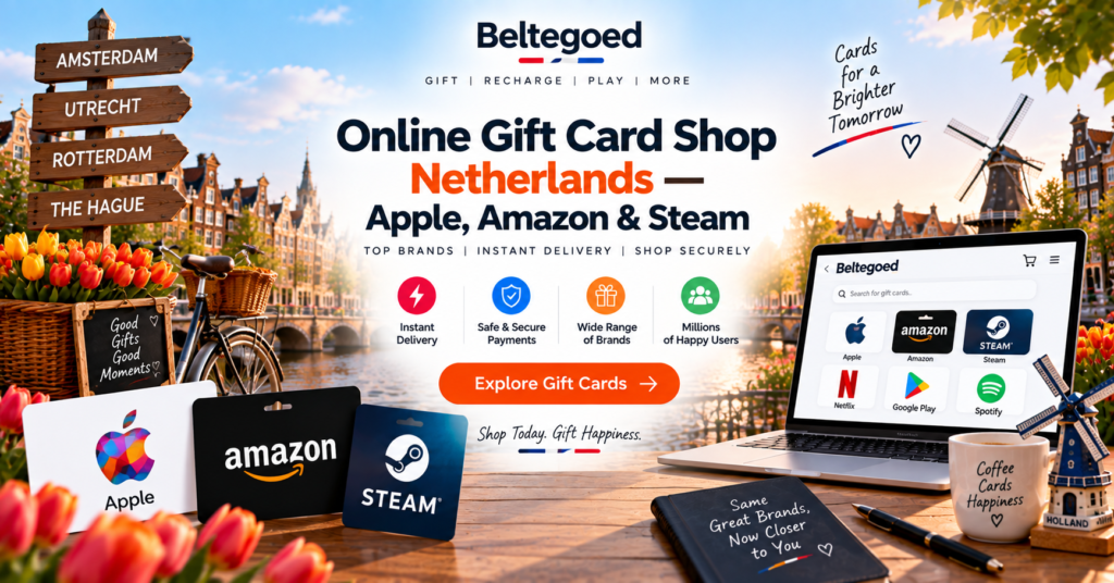 Online Gift Card Shop Netherlands