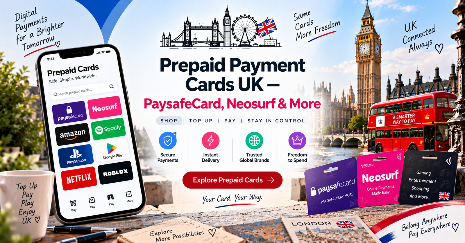 Prepaid Payment Cards UK